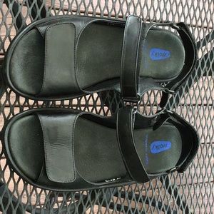 Wolky black sandals